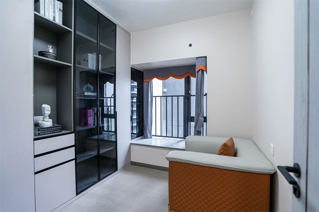 112㎡現(xiàn)代三居，收納與顏值兩不誤，還擁有獨(dú)立書房